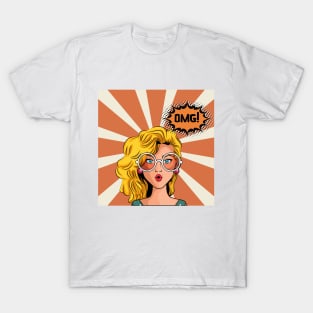 OMG Retro Female Vibes! T-Shirt